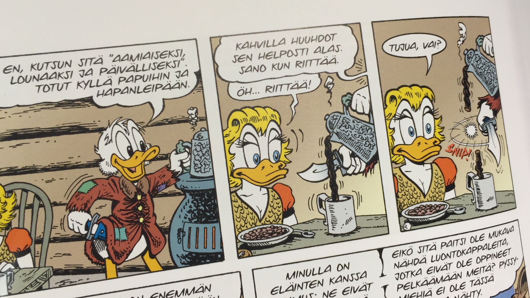 Olisitko testauksen Don Rosa?